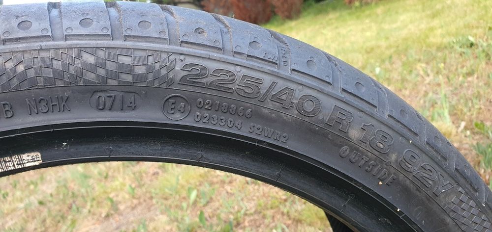 Continental SportConact 2 18