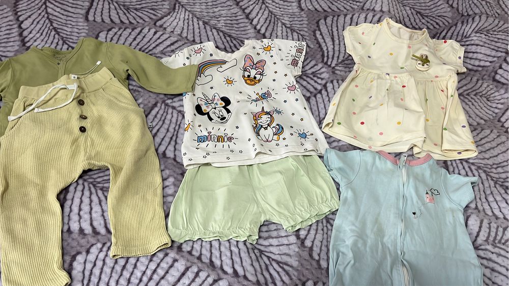 Одежда до года девочке