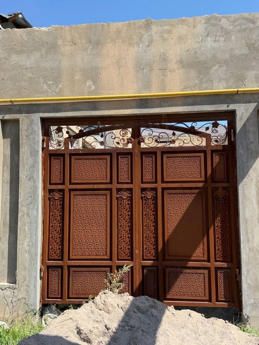 Temir darvoza va eshik sotiladi baquvvat yasalgan