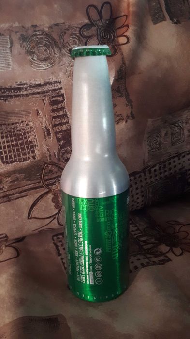 метални бутилки Хайнекен - празни