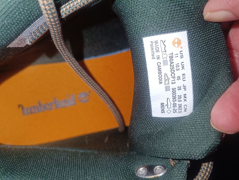 Мужские ботинки Timberland (Оригинал), 45 размер