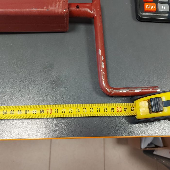 Picior de sprijin remorca, capacitate max. 500 kg.