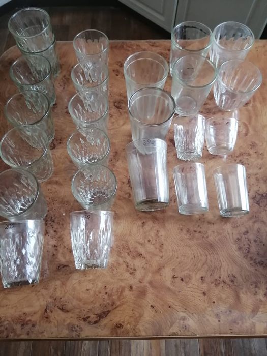 Стаканы, стопки советские