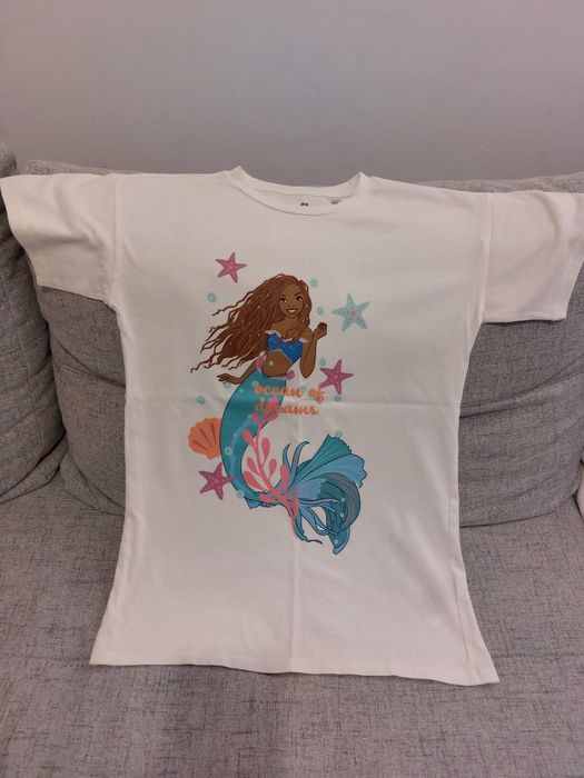 Tricou fete H&M Disney Mica Sirena