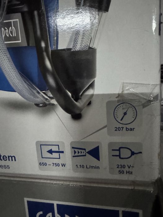 Pistol de vopsit electric  scheppach