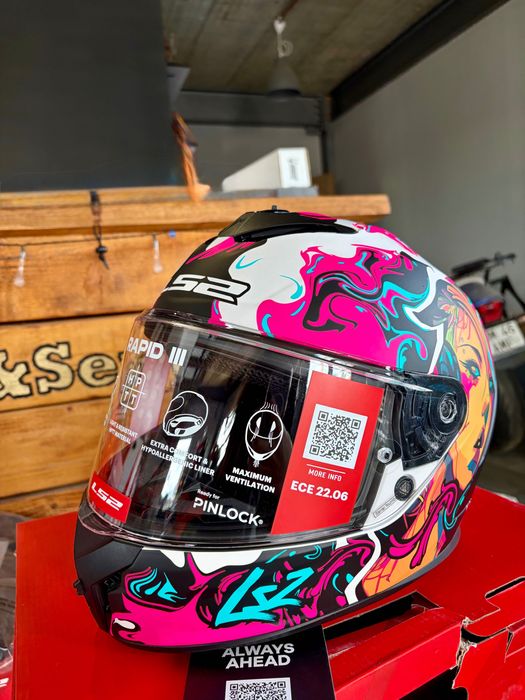 Casca moto LS2 roz S