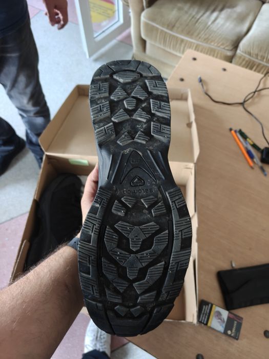 Ghete tactice Salomon All Black