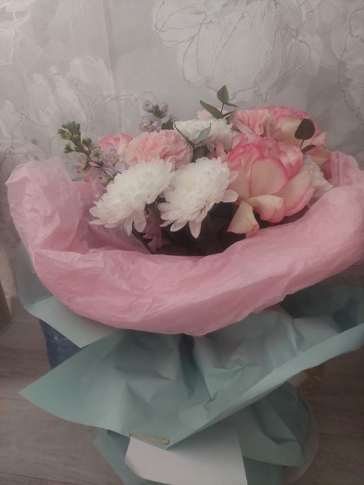 свежие цветы 10-15к