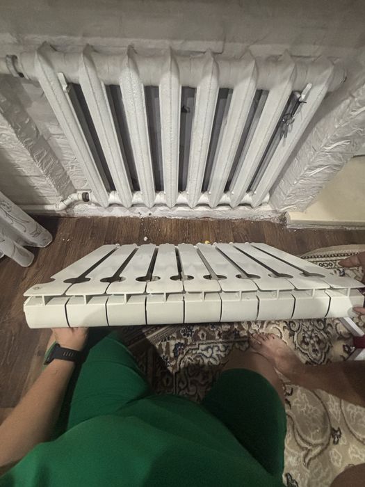 Продам алюминиевые батареи