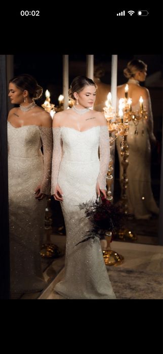 Rochie de mireasă couture unicat-Vitoria haute couture Luxury&Timeless