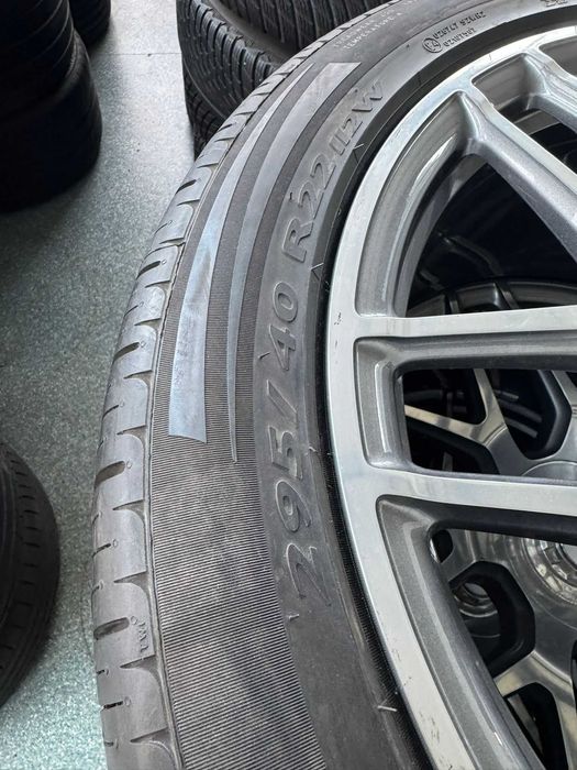 Jante Mercedes W463 G Class Anvelope vara noi Pirelli MO 295 40 22