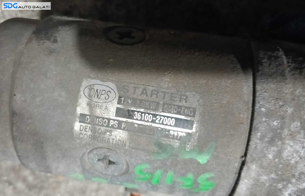 Electromotor Cutie Manuala 5 Trepte Hyundai Sonata 2.0 CRDI 2006 - 2010 Cod 36100-27000 [M9803]
