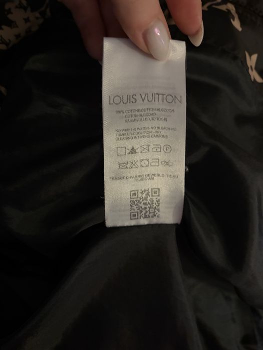 Дамско яке Louis Vuitton с пух