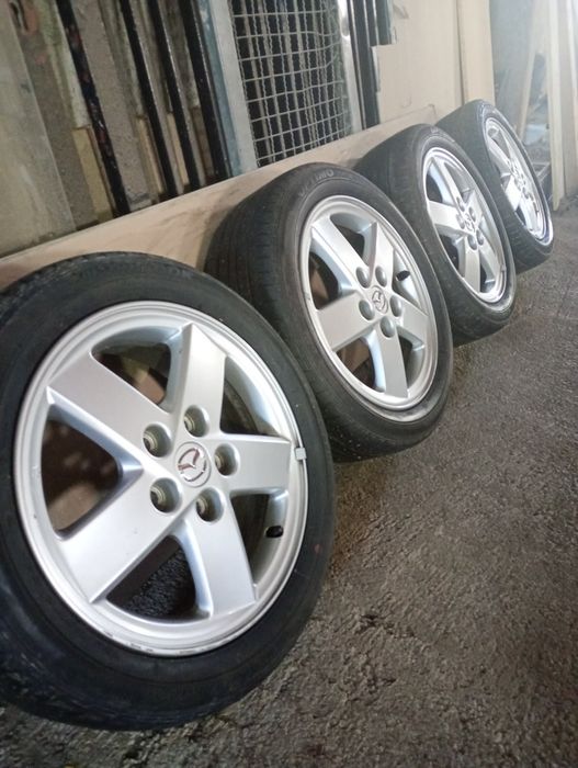 MAZDA оригинални джанти  гуми 195/50/16 6 J ET50 5×114,3 цо 66