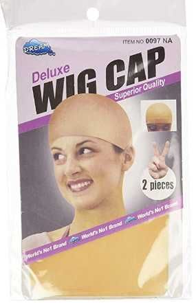 Шапка за перука deluxe, перуки/есктеншъни - 2 броя шапки