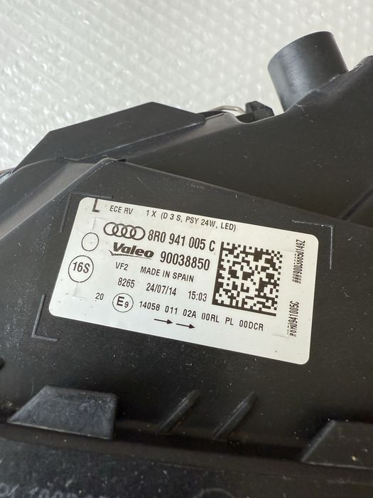 Фар ляв Ауди Кю 5 Audi Q5 facelift Перфектен