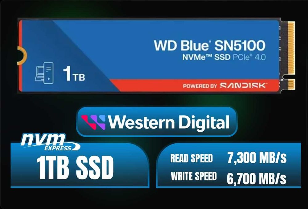Нов 2 TB SSD Corsair MP600XT Gen4 PCIe x4 NVMe M.2 с 5 години гаранция