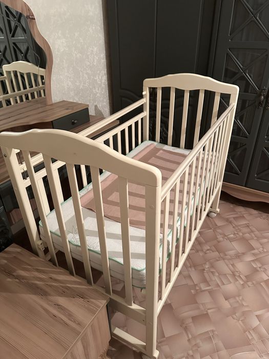 Детская кровать. Матрас в подарок