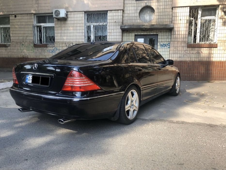 Насадка на глушитель мерседес W220