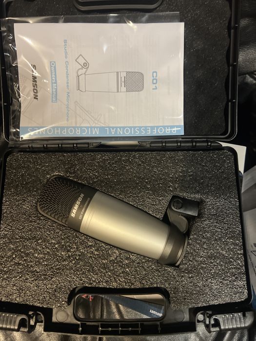 3 microfoane noi nefolosite condenser Samson