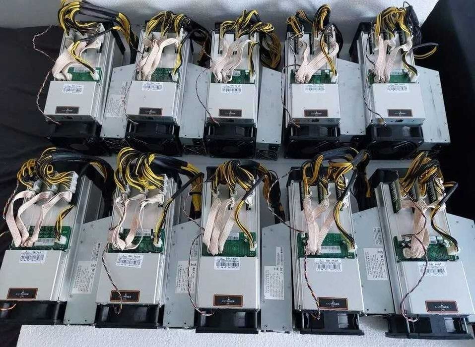 Antminer S9 13.5TH+ захранване 10бр. ТОП ЦЕНА-НАЛИЧНИ
