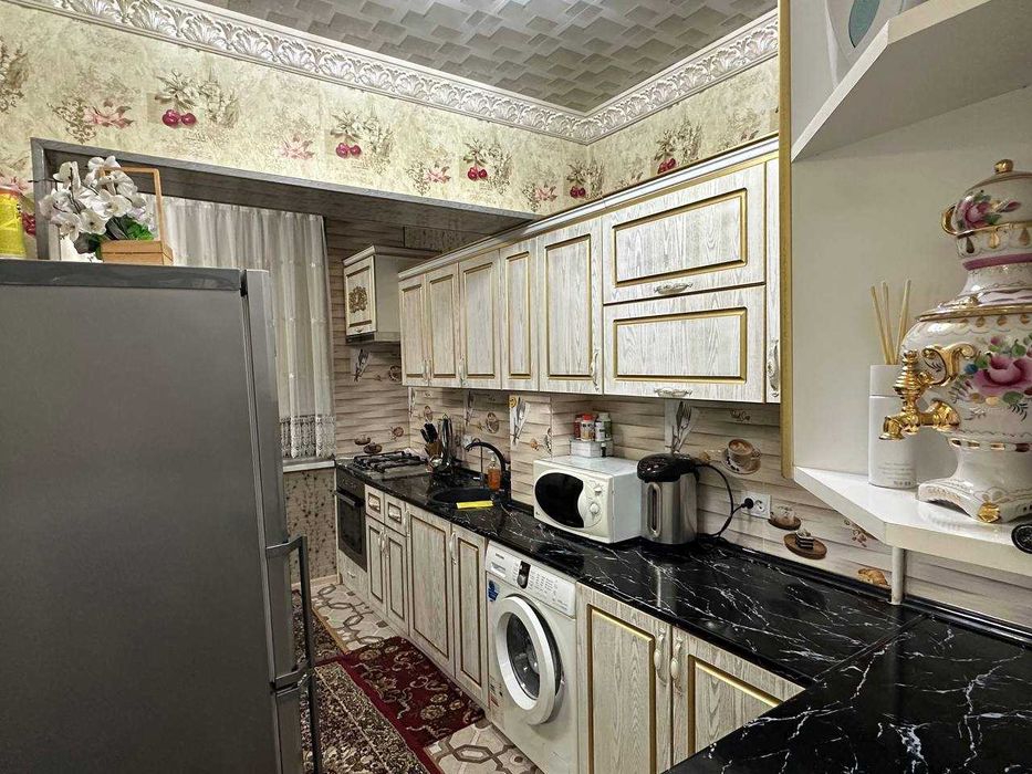 Тинчлик метро Алока 4 хона евроремонт мебель ва техника.