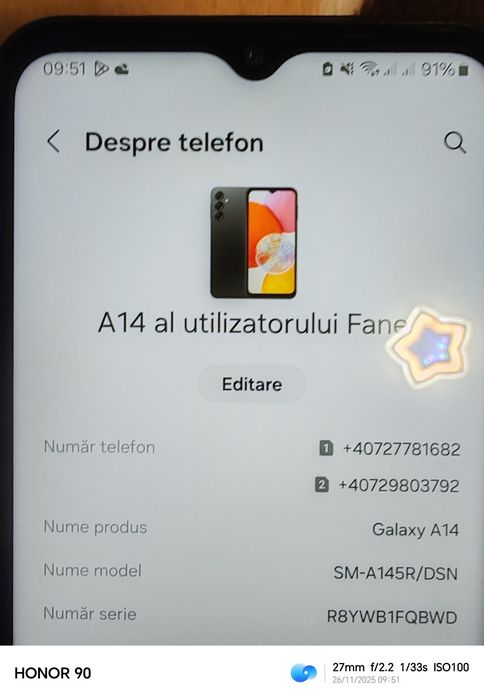Samsung A14 in stare bună