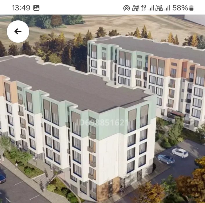 Квартира. Евро двушка