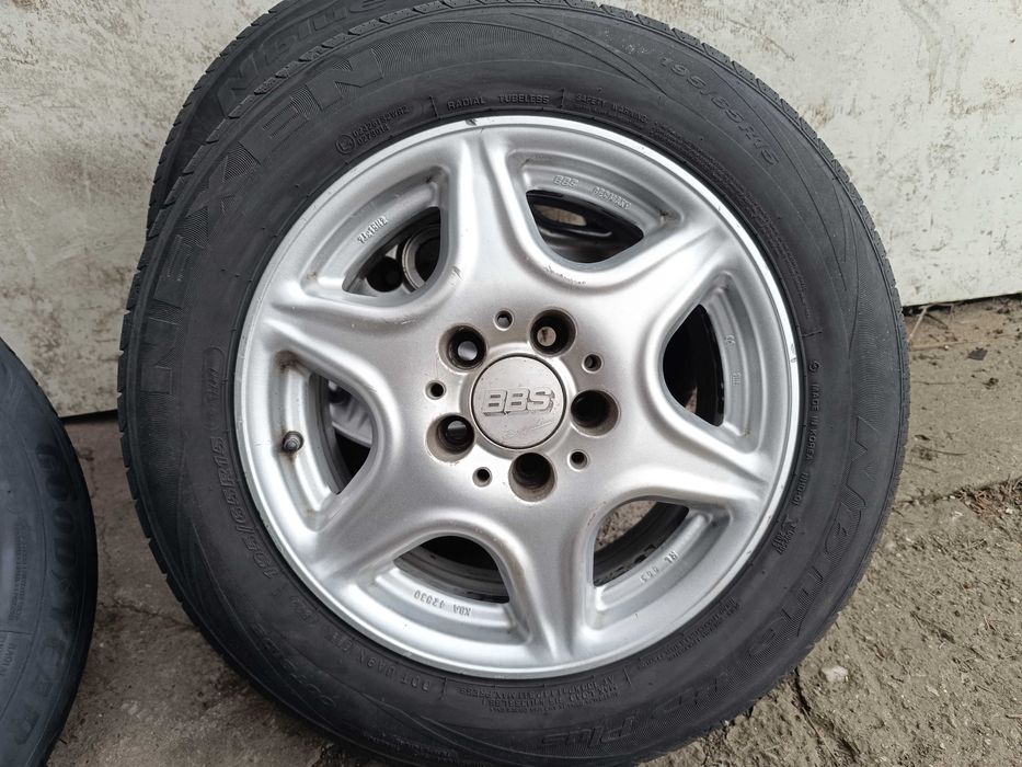 Лети джанти BBS с гуми 15"  7 j*115 vw mercedes