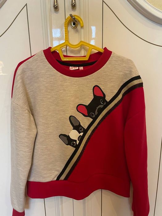 тёплая милая толстовка для девочки