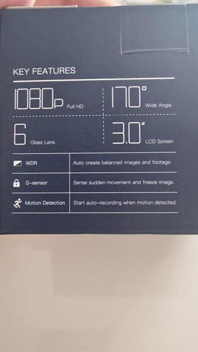 Camera Auto de Bord DVR SeveShop, Full HD 1080P