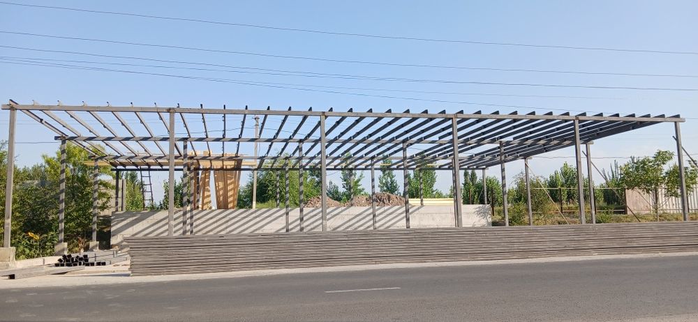 Том, Навес, металлоконструкция хизматлари