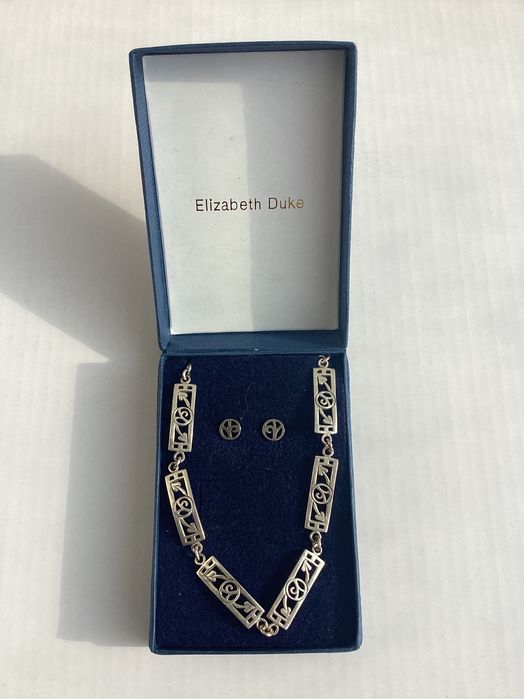 Сребърен Комплект с Келтски Символи Гривна + Обеци