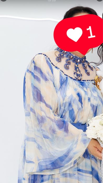 Нарядное платье турецкого производства