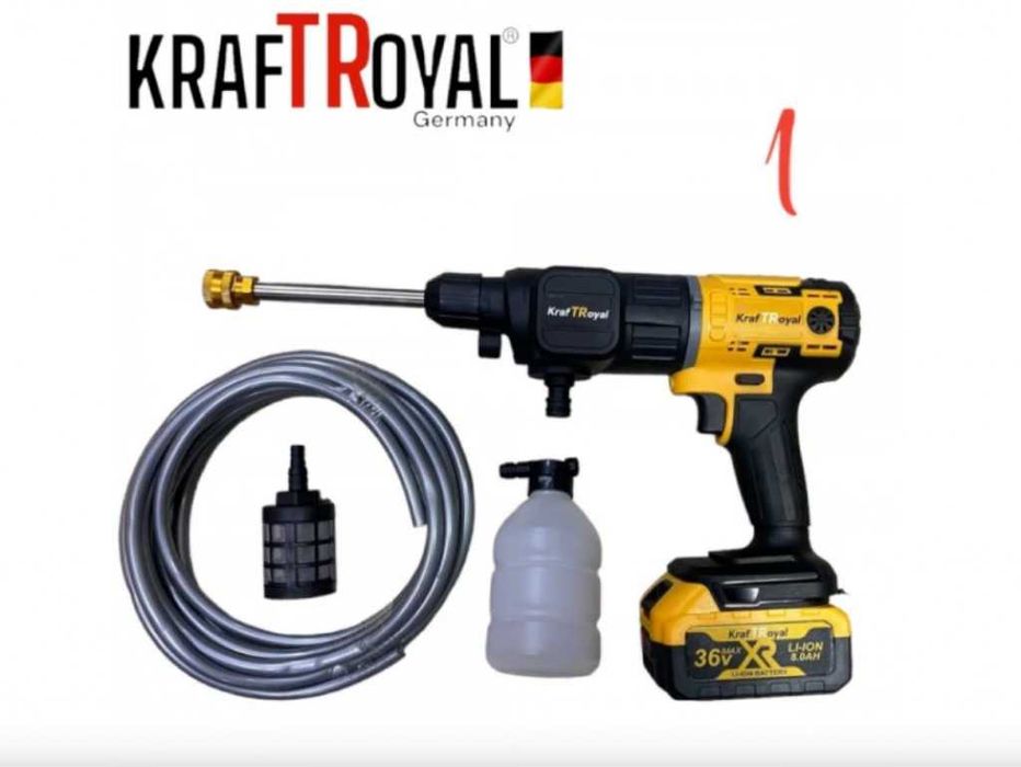 5в1 универсален комплект KraftRoyal с 5 приставки: ЧИСТО НОВ КОМПЛЕКТ