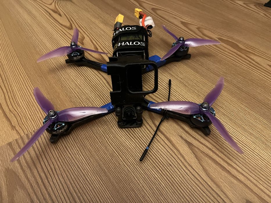 Drona FPV freestyle 5 inch cu sistem video DJI