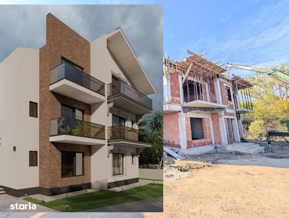 Casa 5 camere 180mp | 0 comision | Otopeni Train Vuia | 220mp teren