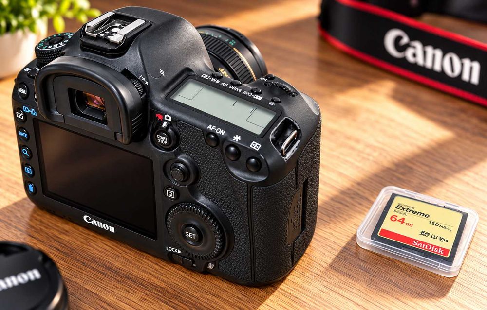 Canon 5D mark III + Canon 50mm 1.4 + 2 carduri de 64gb