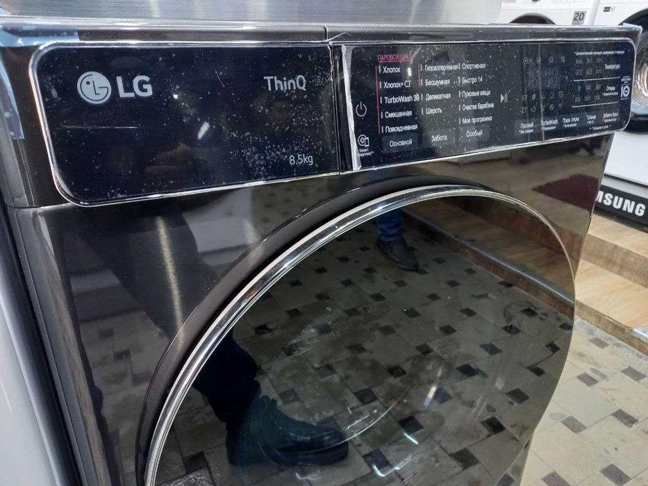 Стиральная машина LG 8,5 кг F2T9GW9P AI DD Steam+ TurboWash Wi-Fi