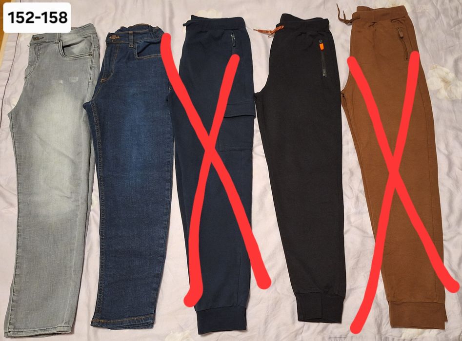 Дрехи за момче размери 128, 134, 140, 146, 152 и 158