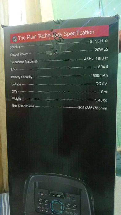 Колонка новая обсалютно