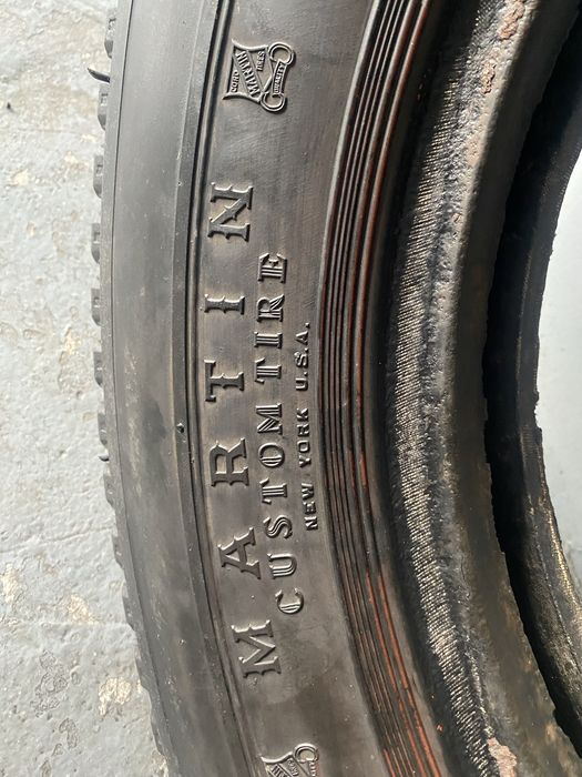 Anvelope 700-18 clasice white wall 120mm custom tire Martin