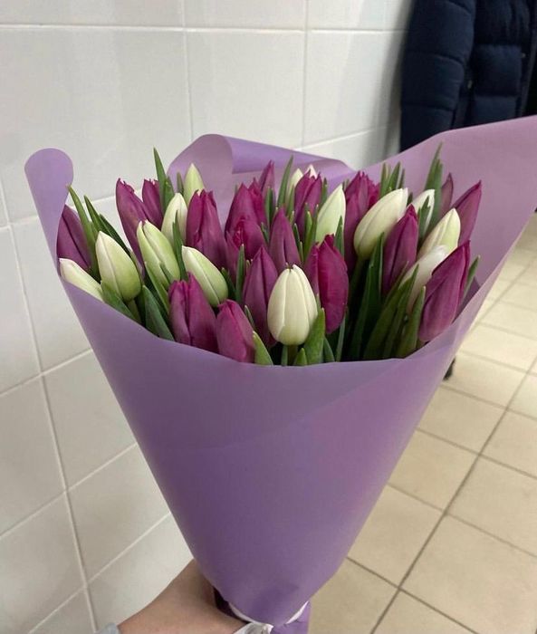 Только у нас свежие тюльпаны на 8марта