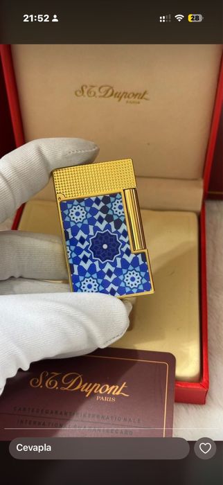 St dupont стоманена запалка  Пълманена запалка запалкалесно и работи