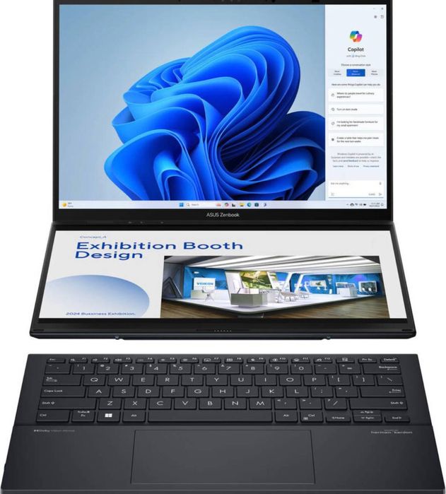 Ноутбук Asus zendbook duo 14 UX8406M Ultea 9 SDD 1TB DDR5 32GB