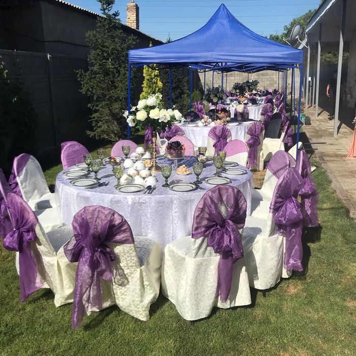 Аренда столы ,арка оформления ,юрта