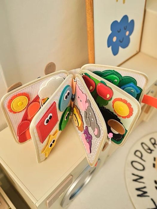 Жираф книжка развивашка