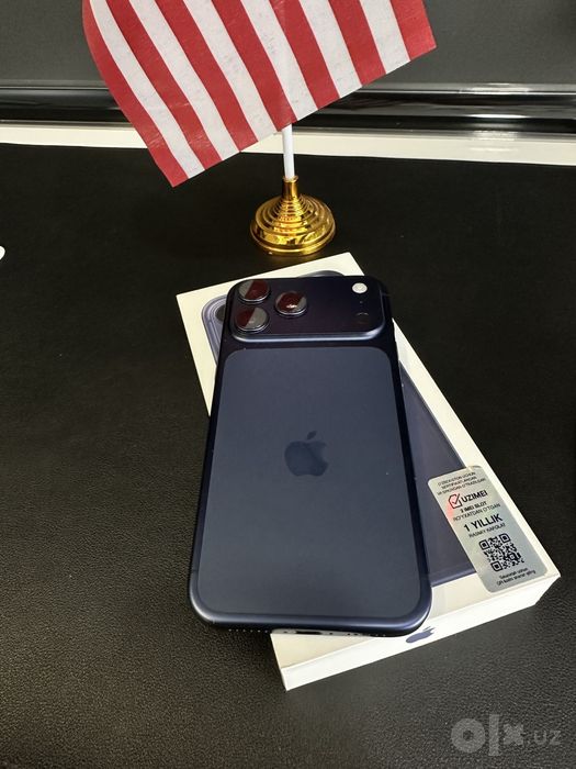 Продам iPhone 17 pro max 256g bat 100% sim+ysm 184 sk 1280$