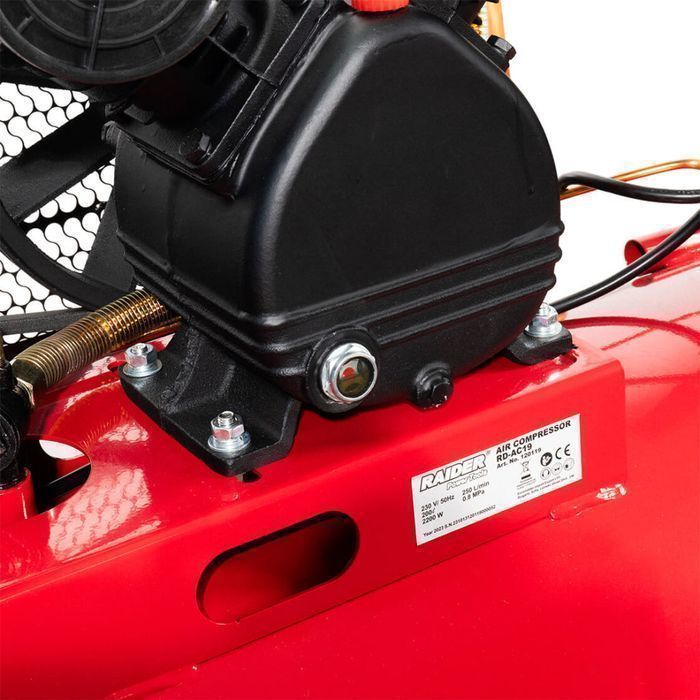 Compresor aer 200l 2.2kw 230v raider rd-ac19