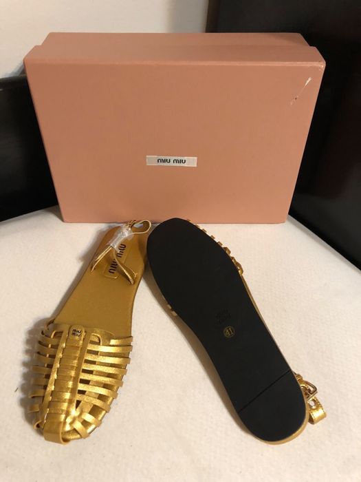 Sandale Miu Miu , calitate premium , pe stoc , noi , 41